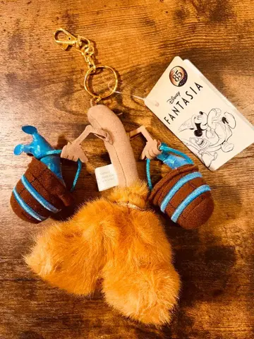 판타지아 빗자루 봉제 인형 키링