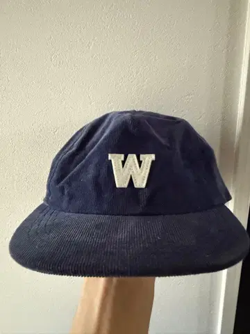 HOMERUN CAP 네이비 캡 W 자수