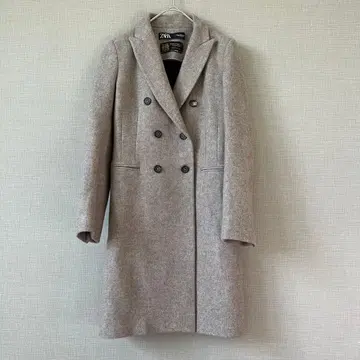[새상품급] ZARA 마테코 더블 브레스트 롱 체스터 코트 XS