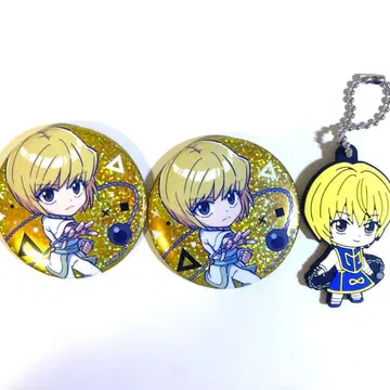 헌터헌터 크라피카 캔뱃지 러버 마스코트