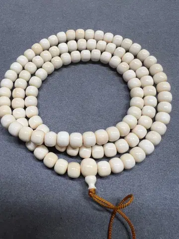 문완당: 매머드 상아 108알 고급품 ( 특별 판매 )