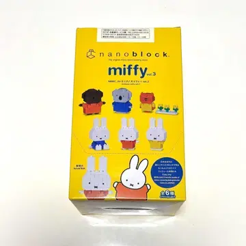 카와다 나노블록 미니나노 미피 vol.3 (BOX) 6개입 전종류