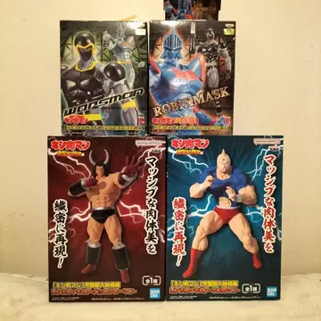 [ 총 4점 ] 근육맨 버팔로맨 워즈맨 로빈 마스크 피규어