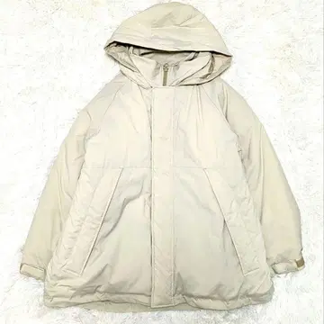 24AW 슬로브 이에나 워셔블 충전솜 몬스터 후드티 블루종