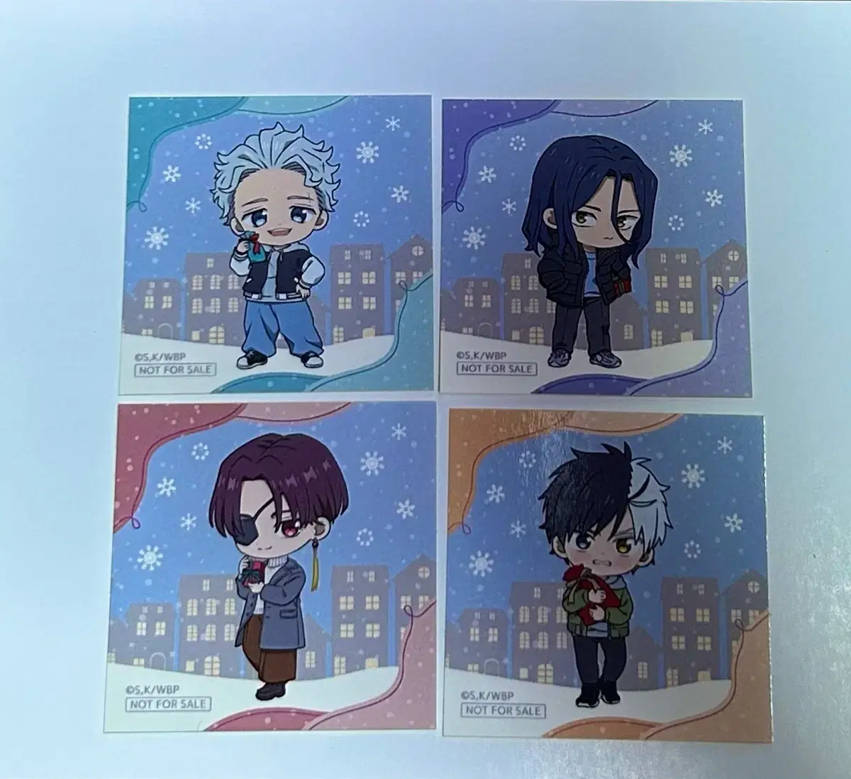 Winbre Random Pre-order Benefit Sticker - Ume &amp; Sugi &amp; Suo &amp; Saku