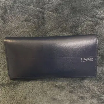 Calvin Klein PLATINUM 장지갑 네이비