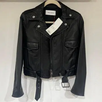 MAURO GRIFONI 천연 가죽 라이더 자켓 M 사이즈 미사용 새상품