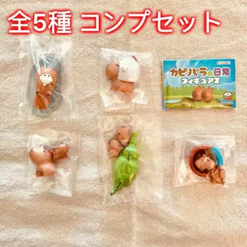 [ 전체 5종 컴프 세트 ] 카피바라의 일상 피규어 2