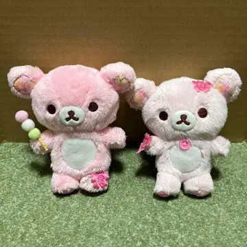 벚꽃 리락쿠마 벚꽃 코리락쿠마 매달리는 봉제 인형