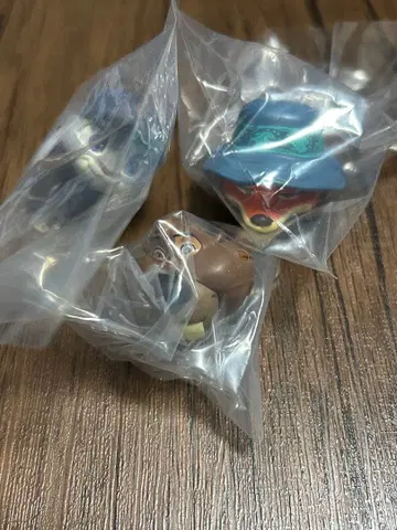 주토피아 패션 반지 가챠 3종 세트