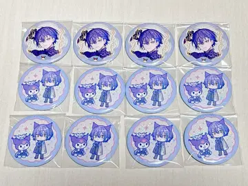 니지산지 코야나기 로우 Dytica 산리오 랜덤 키라키라 캔뱃지