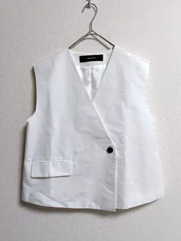 저널 스탠다드 AYAKANEKO BOXY 베스트 화이트