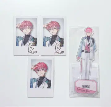 니지산지 스프레아 데뷔 폴라로이드 아크릴 스탠드 황 레오