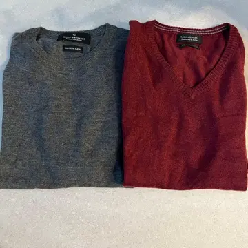 나노 유니버스 캐시미어 블렌드 니트 스웨터 2세트