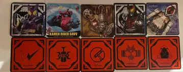 가면라이더 더 다이너 코스터 10장 세트