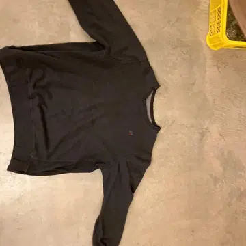 RUSSELL 맨투맨 오버 사이즈 블랙