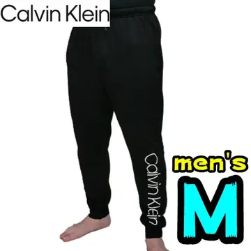 [새상품] 캘빈클라인 스웨트 팬츠 M 남성용 조거 팬츠 블랙