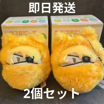 컬러풀 피치 타츠룬 호두 싸개 봉제 인형 마스코트 2개 세트