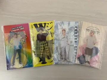 덤 포함 나카마 준타 아크릴 스탠드 4개 세트