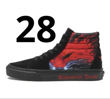 BABYMETAL x Vans Sk8-Hi 28cm
