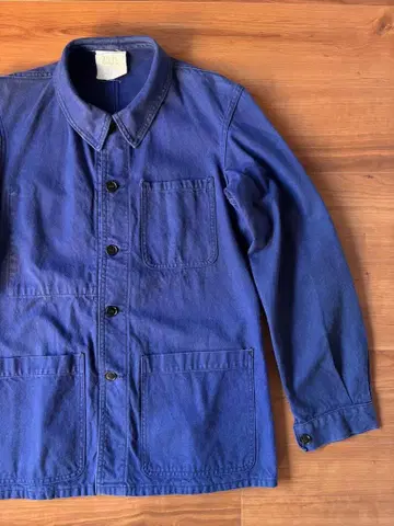 60s 세인트 제임스 프랑스군 코튼 트윌 자켓