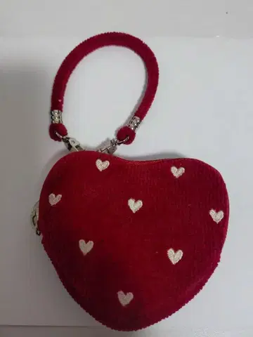 페이러 러브러리 하트 참 파우치