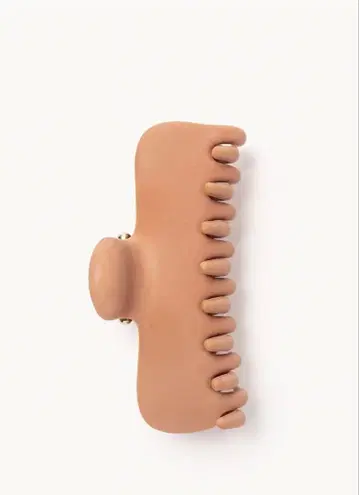 undo hairware NO. 4 CLAW CLIP TERRACOTTA