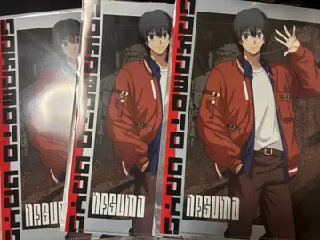 사카모토 데이즈 나구모 클리어 파일&스티커 세트 3점