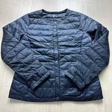 유니클로 울트라 라이트 다운 컴팩트 자켓 L 네이비