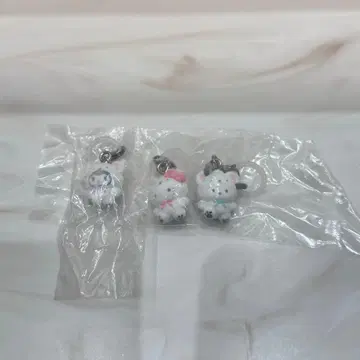 산리오 포근포근 스노우 표시 액세서리 표시 참 3개 세트