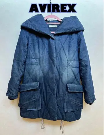 AVIREX (아비렉스) / 데님 다운 자켓 코트