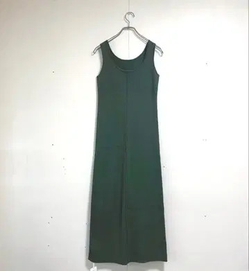 [새상품] STYLEMIXER 슬리브리스 코튼 리브 니트 원피스