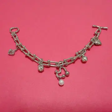 펄 하트 팔찌 [ 핸드메이드 ]