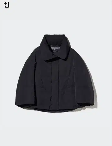 유니클로 +J 하이브리드 다운 자켓 블랙 XL