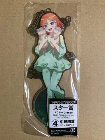 영화 5등분의 신부 릴랙스 타임 나카노 네잎