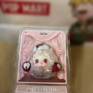 POP MART 스컬 팬더 머핀 이어폰 케이스