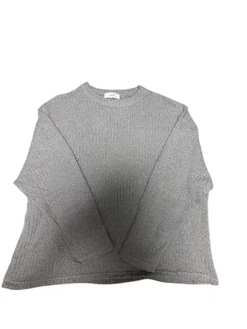 LEAD 니트 스웨터 L 사이즈 그레이 니트 한국 코디 루즈한 사이즈