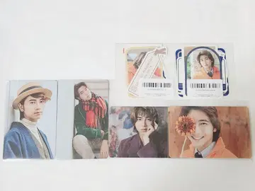 쇼지 코헤이 FC 팬미팅 굿즈 플렉 스티커 AB 트레이딩 카드 C 세트