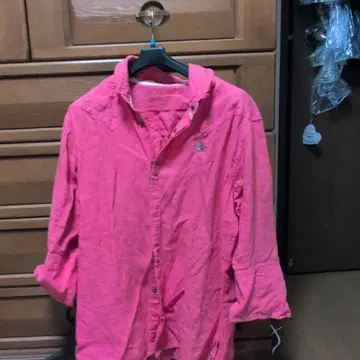 프란시스토모크 핑크 긴팔 셔츠