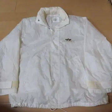 ALPHA INDUSTRIES 나일론 자켓 M 사이즈 화이트