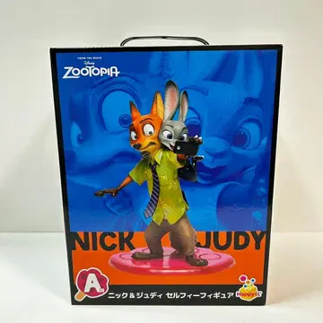 주토피아 닉 & 주디 셀피 피규어 복권 A상