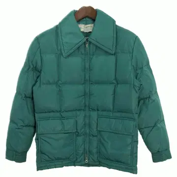 70년대 Kmart 다운 자켓 빈티지 그린 구제 의류 70s