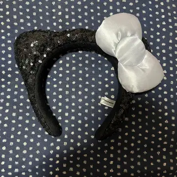 헬로키티 머리띠 (스팽글)