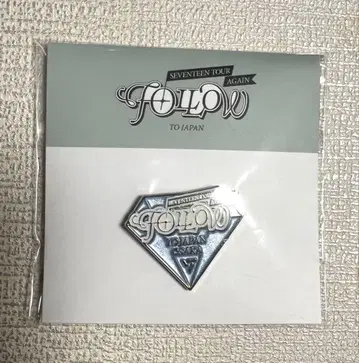 SEVENTEEN FOLLOW AGAIN 세부치 핀 배지 오사카