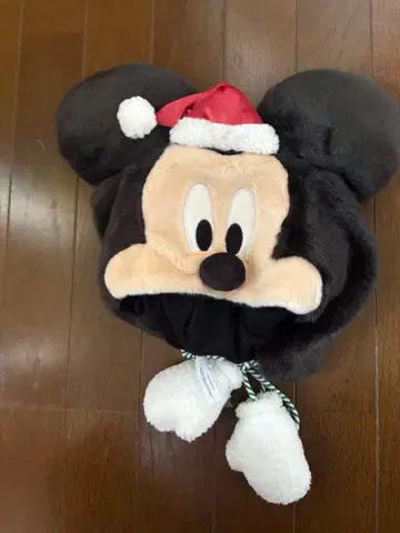 디즈니 미키마우스 크리스마스 모자 미키 팬캡