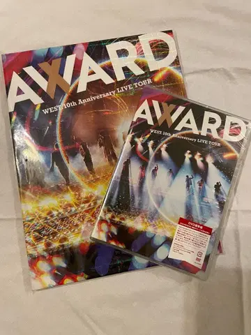 WEST.LIVE TOUR 2024 AWARD 초회반 일반반 DVD