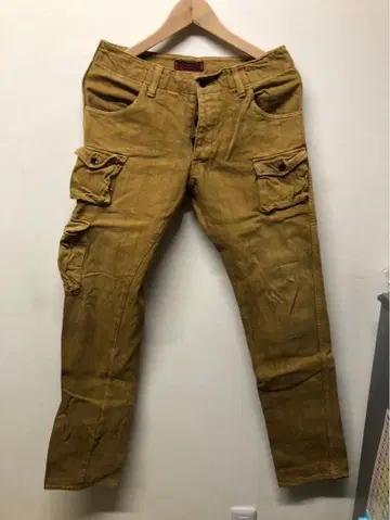 Johnbull 젬블 카고 팬츠 브라운 계열