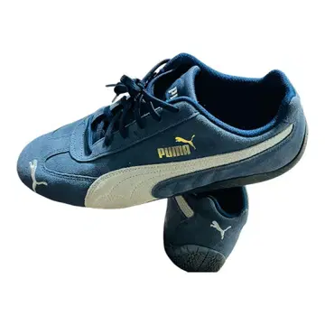 PUMA 드라이빙 슈즈 28cm 새상품급 스웨이드 소재 네이비 컬러