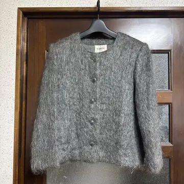 INGEBORG 그레이 노카라 자켓