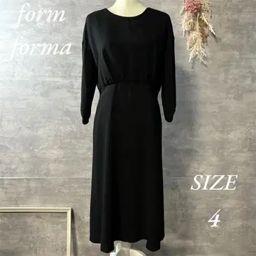 form forma 블랙 포멀 원피스 빅 사이즈 4